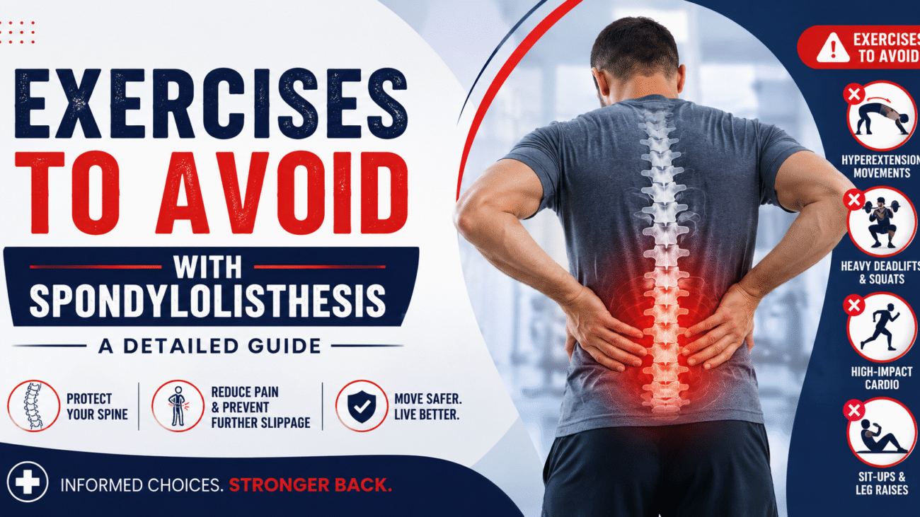 Exercises to Avoid with Spondylolisthesis A Detailed Guide