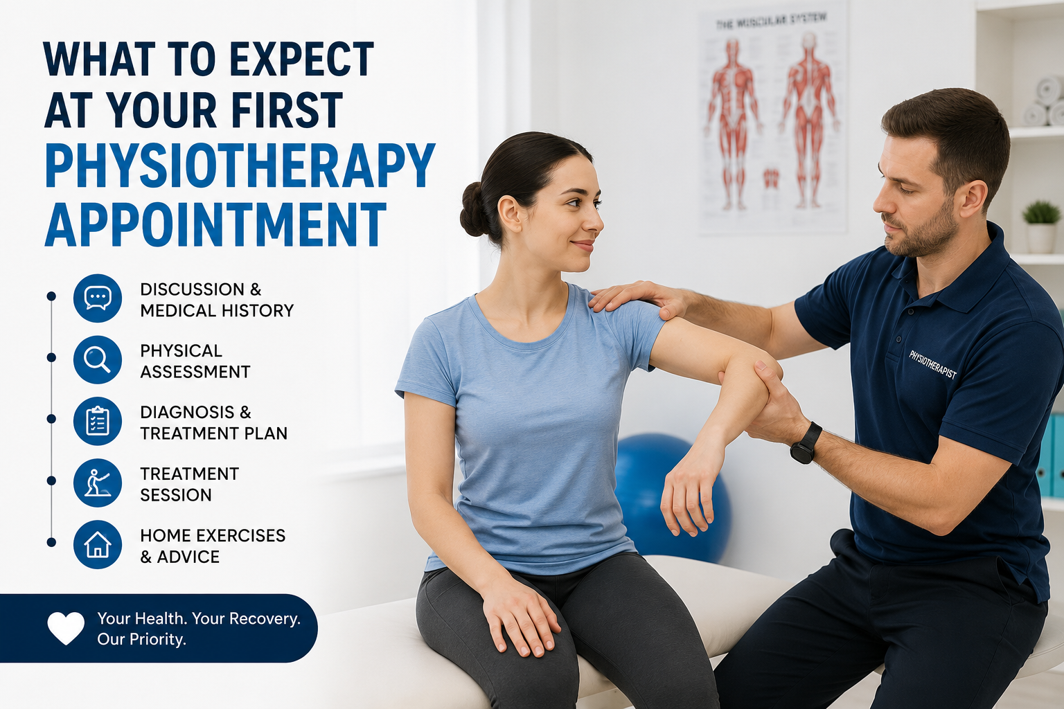 What to Expect at Your First Physiotherapy Appointment