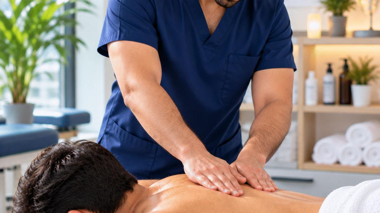 Focused Physiotherapy Back Massage