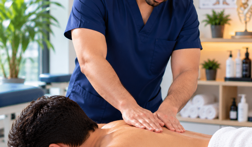 Professional Physiotherapy Massage Session